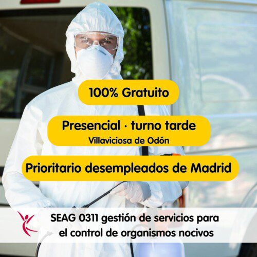 Evento SEAG 0311 gestión de servicios para el control de organismos nocivos