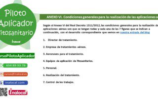 Condicionantes para hacer un tratamiento fitosanitarios