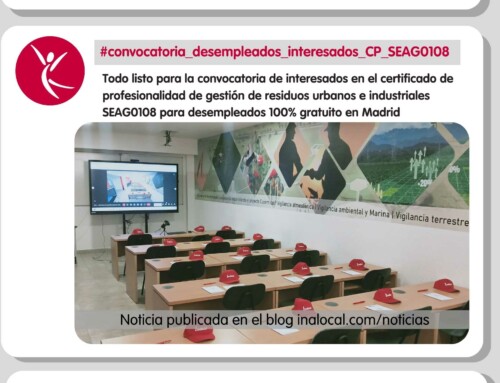 Certificado SEAG0108 para Desempleados en Madrid
