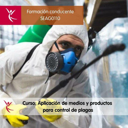 Curso aplicación de medios y productos para control de plagas