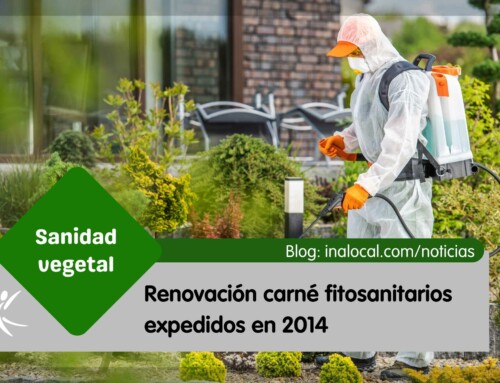 Renovación carné fitosanitarios expedidos en 2014