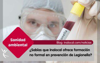 Sabías que Inalocal ofrece formación no formal en prevención de Legionella