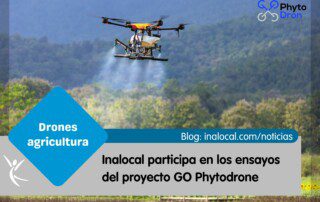 Inalocal participa en los ensayos del proyecto GO Phytodrone