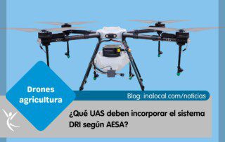 ¿Qué UAS deben incorporar el sistema DRI según AESA