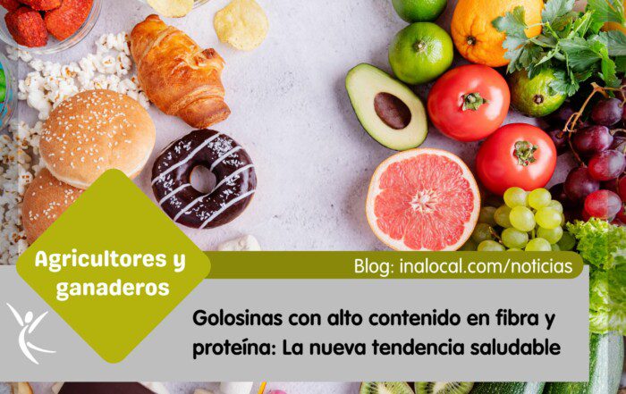 Golosinas con alto contenido en fibra y proteína La nueva tendencia saludable