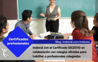 Certificación docente SSCE0110 para profesionales colegiados