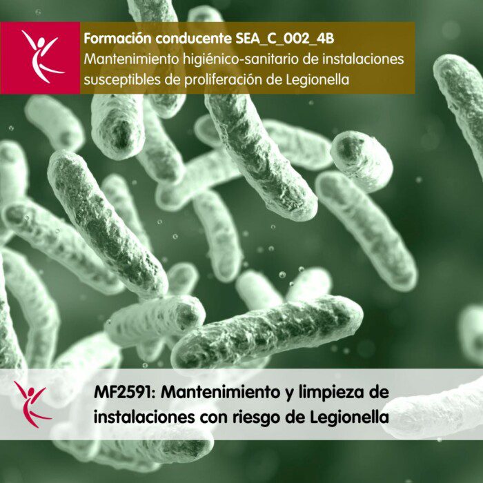 Curso Mantenimiento y limpieza de instalaciones con riesgo de Legionella