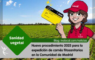 Nuevo procedimiento 2025 para la expedición de carnés fitosanitarios en la Comunidad de Madrid