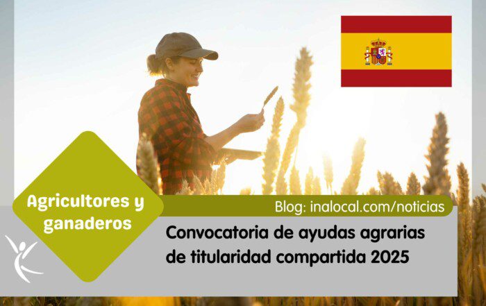 Convocatoria de ayudas agrarias de titularidad compartida 2025