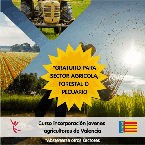GRATUITO curso incorporacion jovenes agricultores Valencia