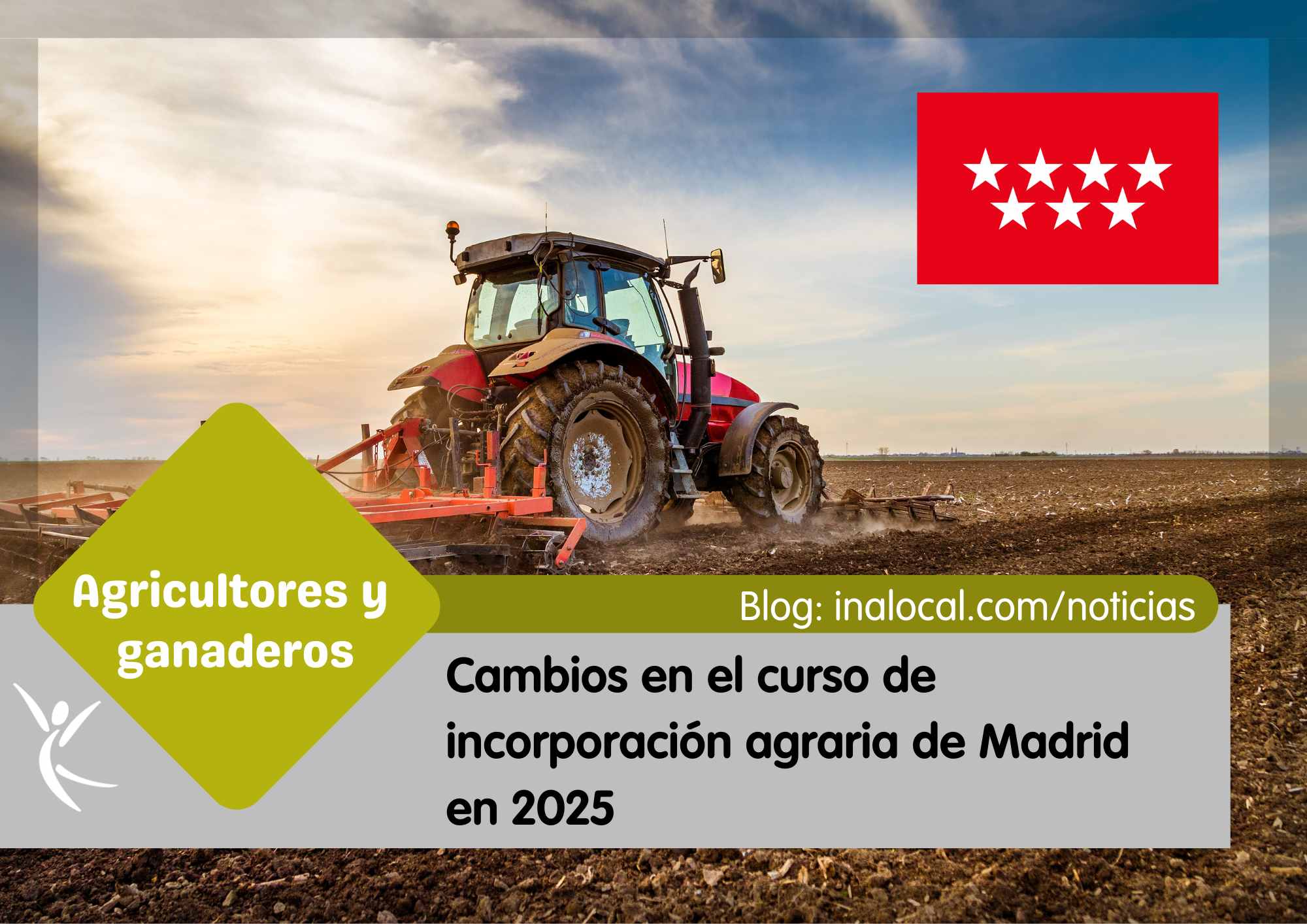 Cambios en el curso de incorporación agraria de Madrid en 2025