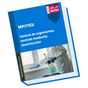 MP1703 Control de organismos nocivos mediante desinfección