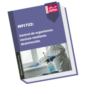 MP1703 Control de organismos nocivos mediante desinfección